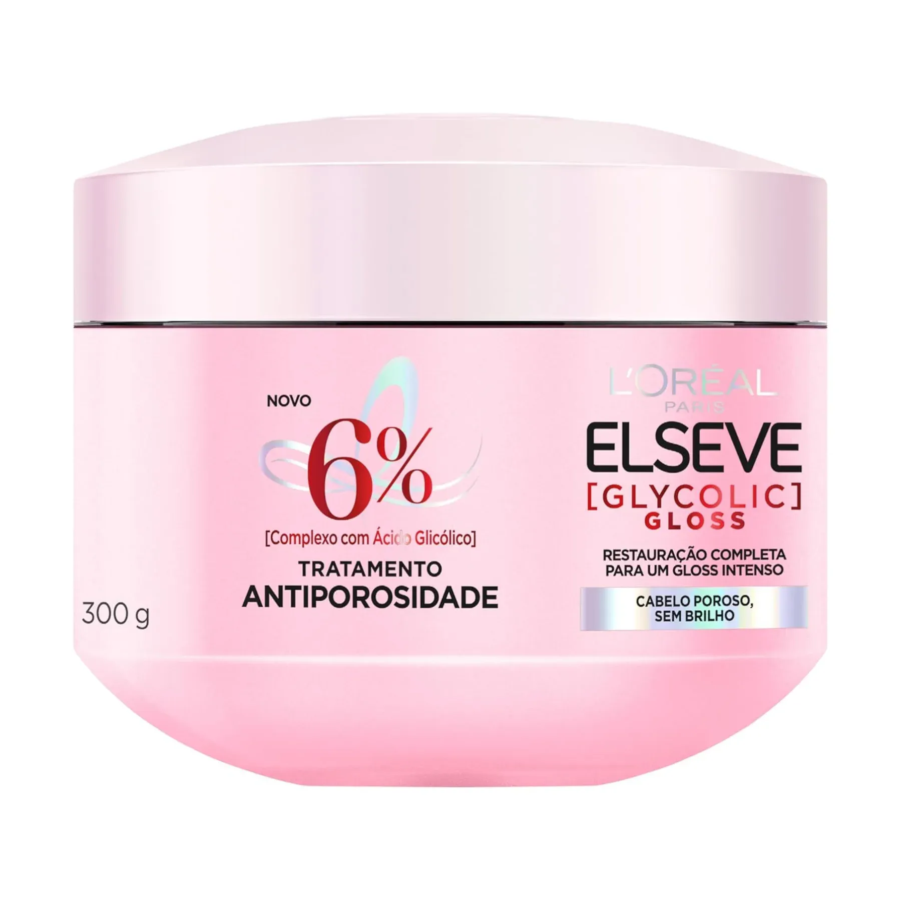 Creme De Tratamento Elseve Glycolic Gloss 300g